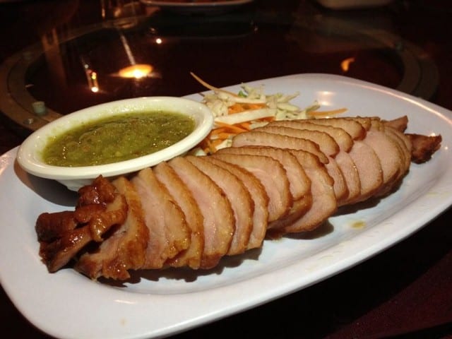 12. Grilled Pork Chin/豚あごのグリル.